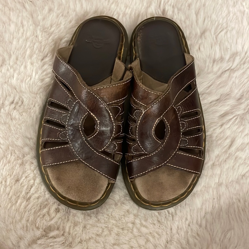 VINTAGE Leather Dr. Martens Sandals
